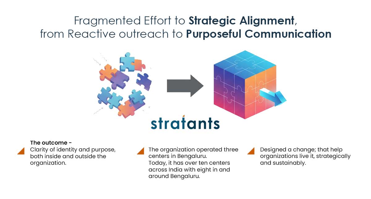 Fragmented Effort to Strategic Alignment, From Reactive Outreach to Purposeful Communication Fragmented Effort to Strategic Alignment, From Reactive Outreach to Purposeful Communication